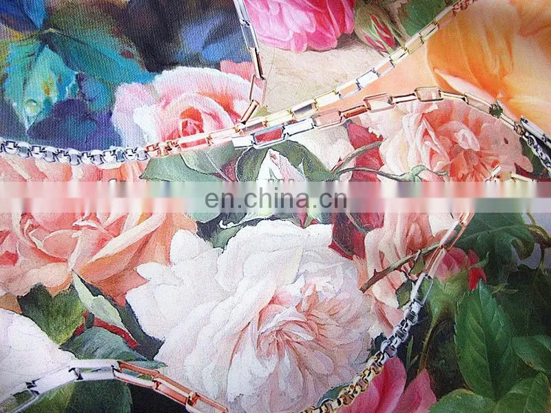 95%cotton 5%spandex 4way stretch 200gsm fabric cartoon pattern small quantity