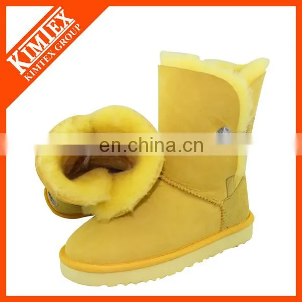 snow sheepskin boots factory