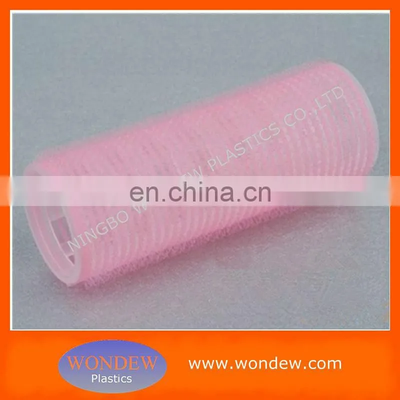 Hook and loop fastener hair rollers with aluminium layer/plastic hair rollers/hair roller wholesale