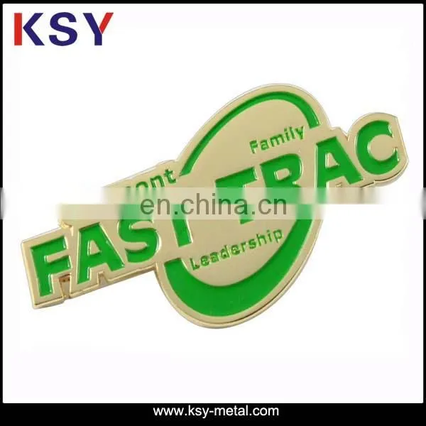 High quality Soft enamel custom made metal badge