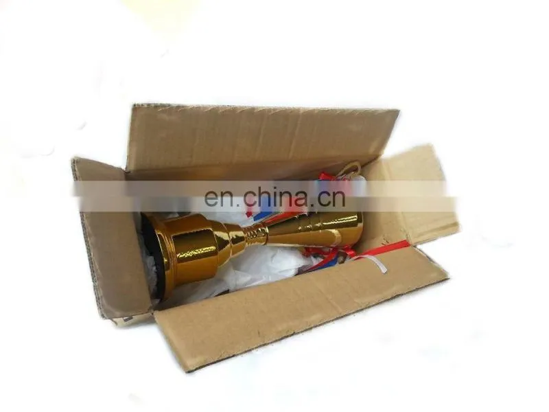 On sell Gold sports metal trophies awards with plastic base