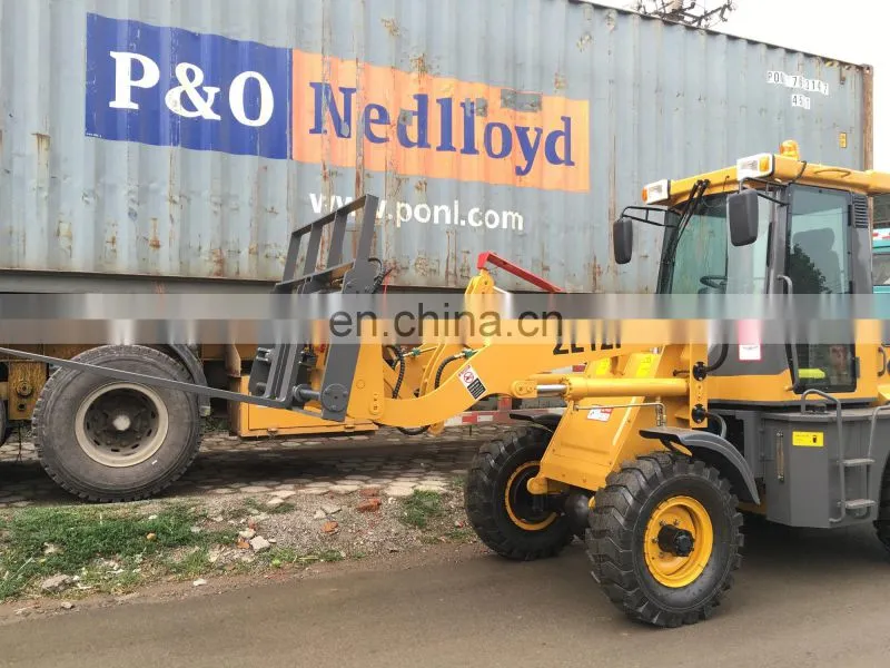China cheap mini compact ZL12 wheel loader