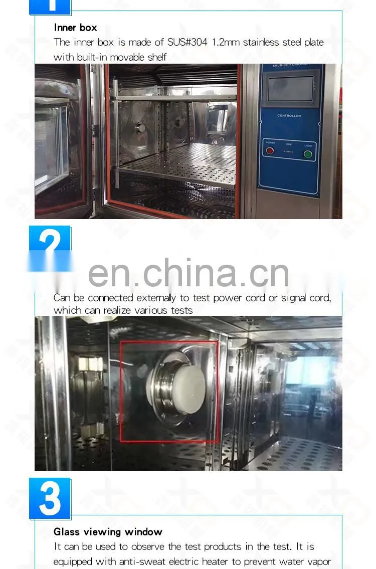 Testing Equipment Mobile Laboratory Machine Hot And Cold Control Impact Testing Equipment Thermal Shock Test Chamber