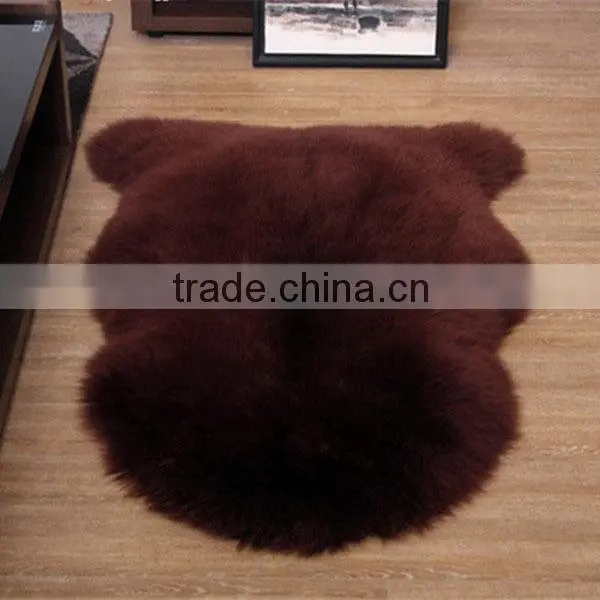 2016 100% Red Color Australian Sheepskin Rugs
