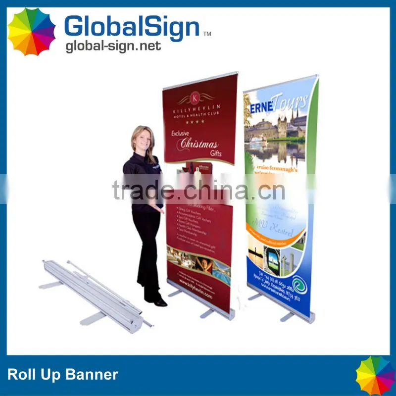 Shanghai GlobalSign printed event displays