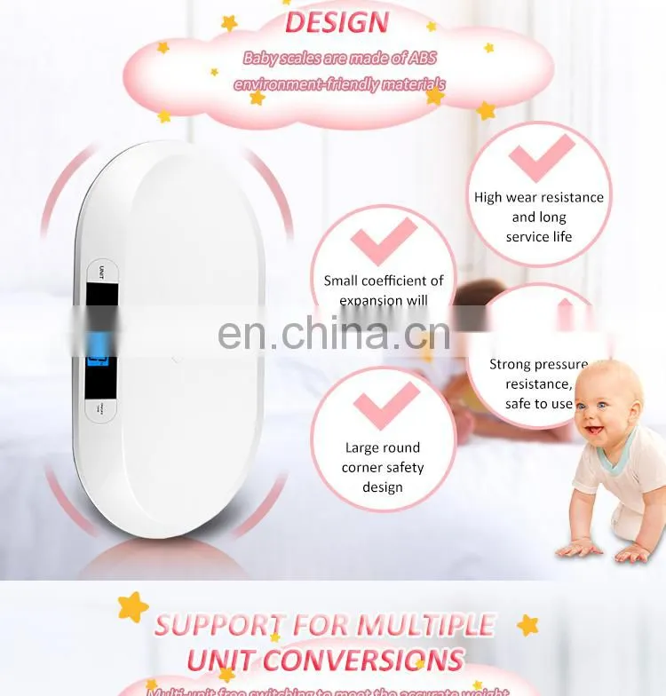Good Quality 20kg D=10g Baby Electronic Digital Weghing Scale With Heater Protector