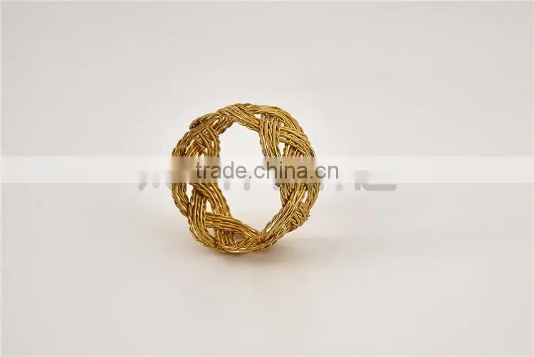 2016 New Arrival Popular Hot Sale Flower Wedding Napkin Rings For Wedding