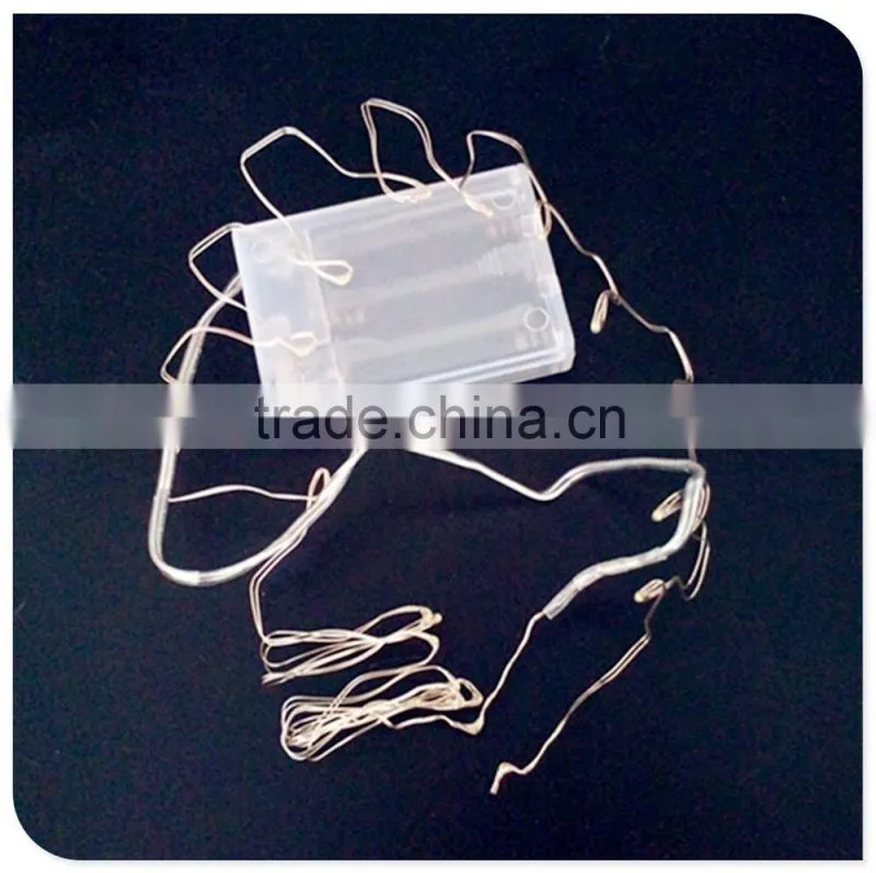 warm white copper wire light battery operated