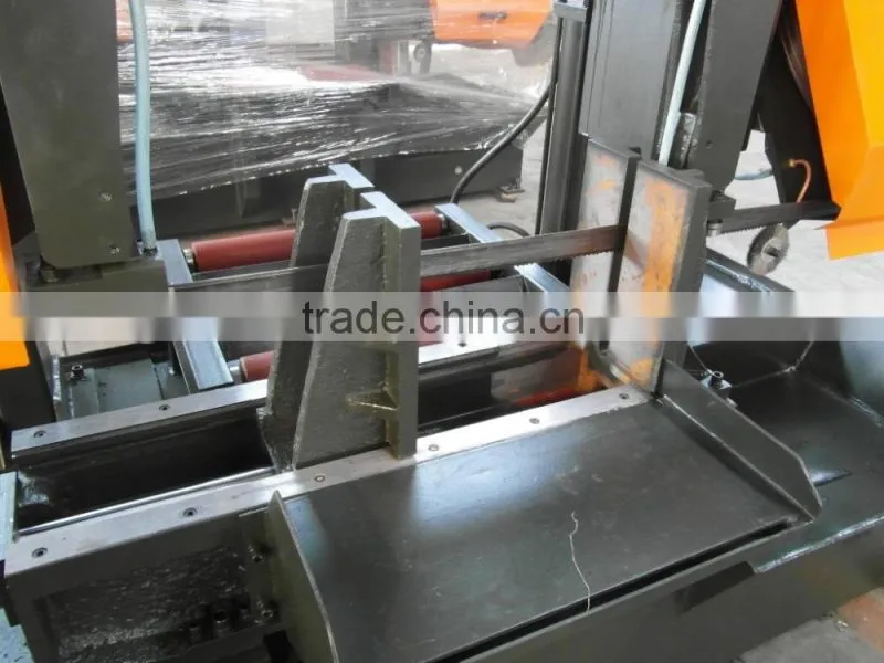 Double-column metal straight cutting horizontal band saw used GZ4250/70