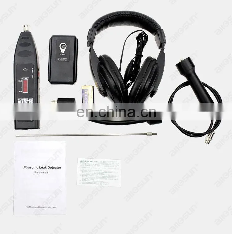 All-Sun EM2268 Ultrasonic Leak Detector Transmitter 36KHz-44KHz Sensor Gas Leak Multifunction Gas Analyzer
