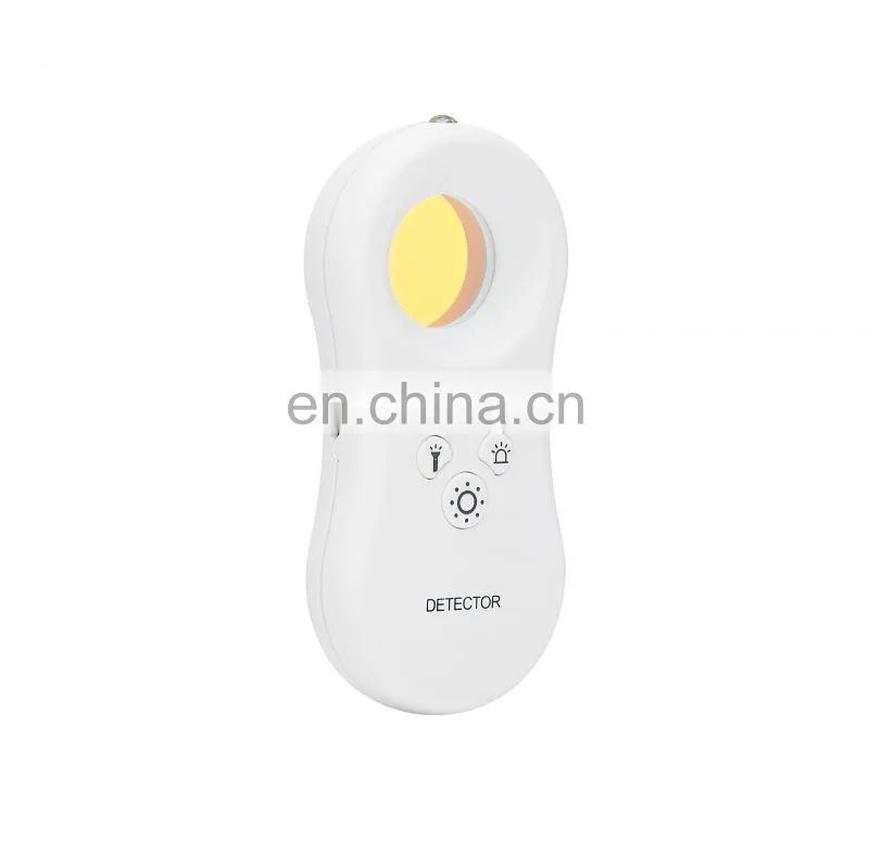 Personal Security Theft Alarm Wireless Camera Detector Motion Vibration Sensor Anti-Spy Camera Detector for Hotel