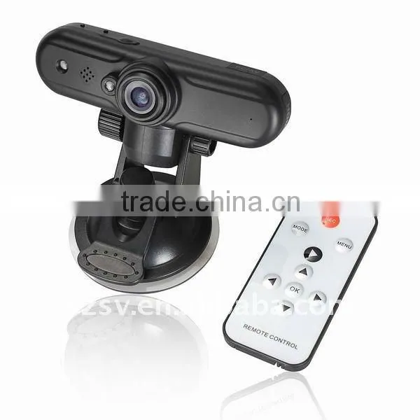 HD vehicle video recorder with laser positioning
