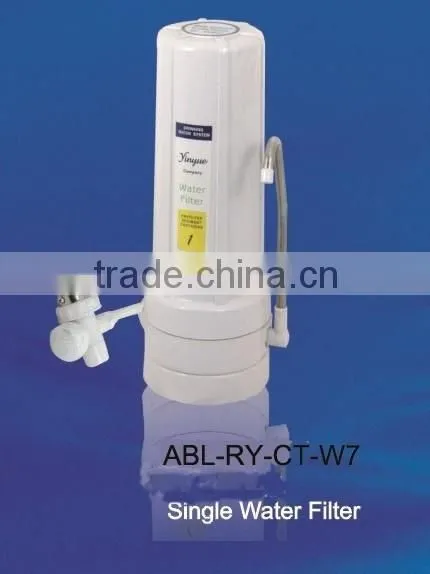 One stage counter top water purifier with metal connector RY-CT-W7