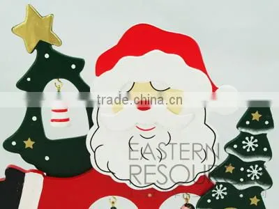 Wooden Tabletop Christmas Santa Decoration Kits