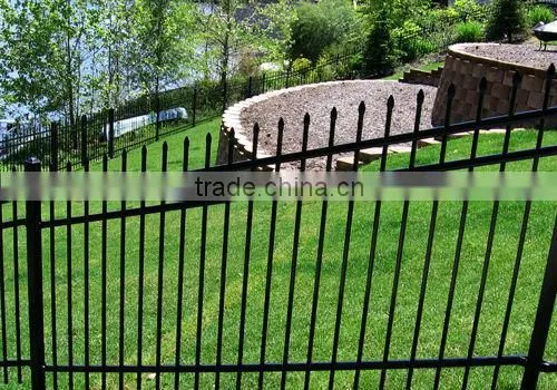 High quality wrought iron pool fence