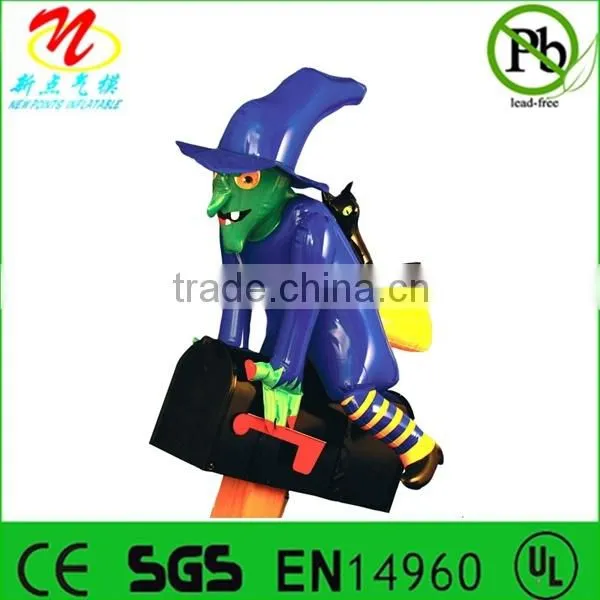 Halloween animated frightening inflatable Frankenstein