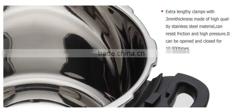 Newest Design Stainless German Pressure Cookers