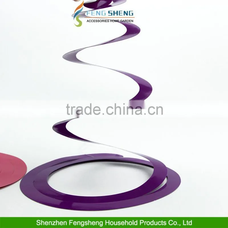 Coloured Hanging Swirls Party Decorations Multi Birthday Wedding Baby Shower