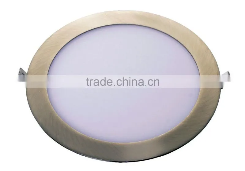 Hot sale recessed LED panel light round&square 3w 4w 6w 9w 12w 15w 18w 20w 24w LED Panel light