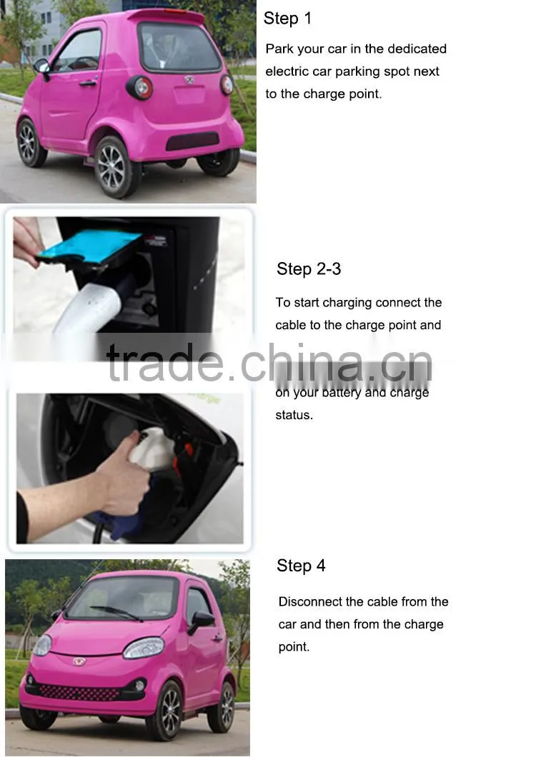 China Little Wasp Mini 4 Seater SUV Electric Car 85km distance drive Automobile