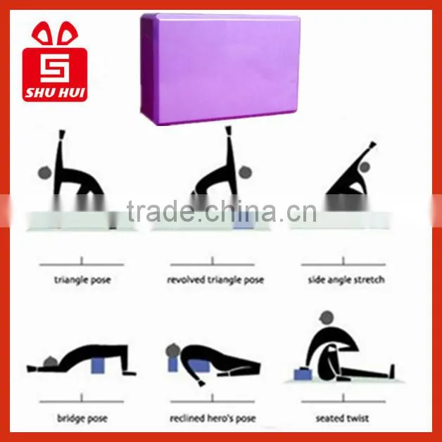 High quality eco friendly yoga brick exporting to Canada and Australia