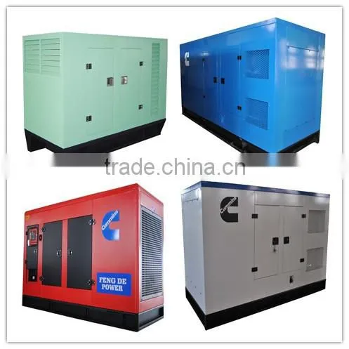 CE approved 400KW diesel generators, genset container
