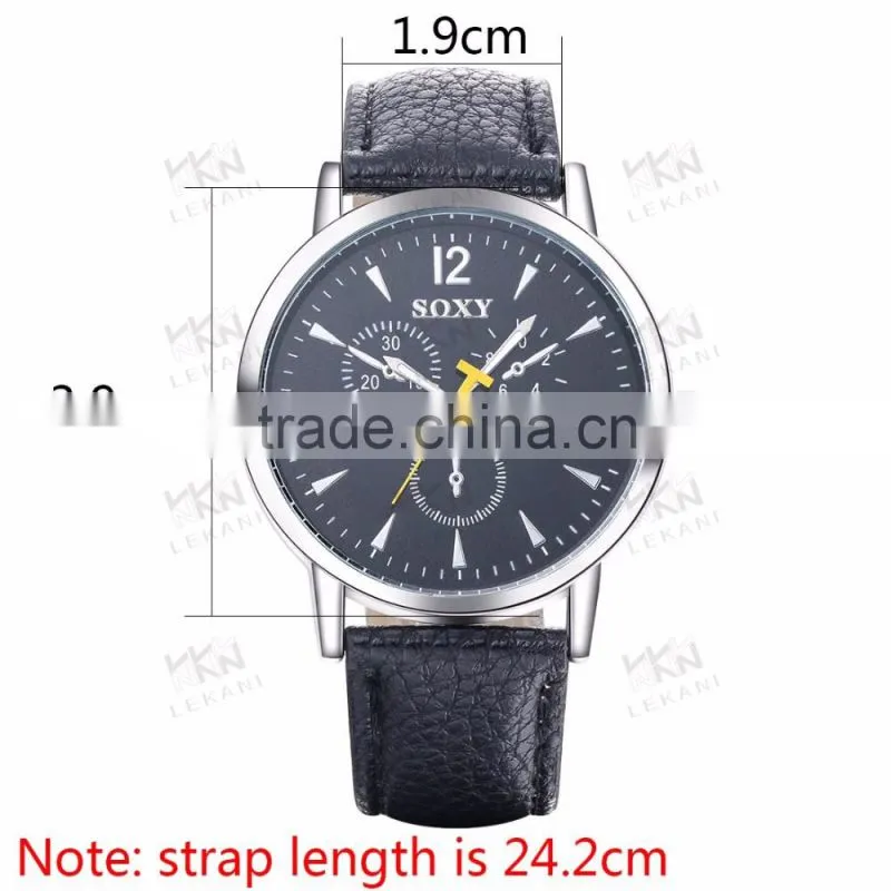 Custom design your own watch, Fashion blue quartz watch