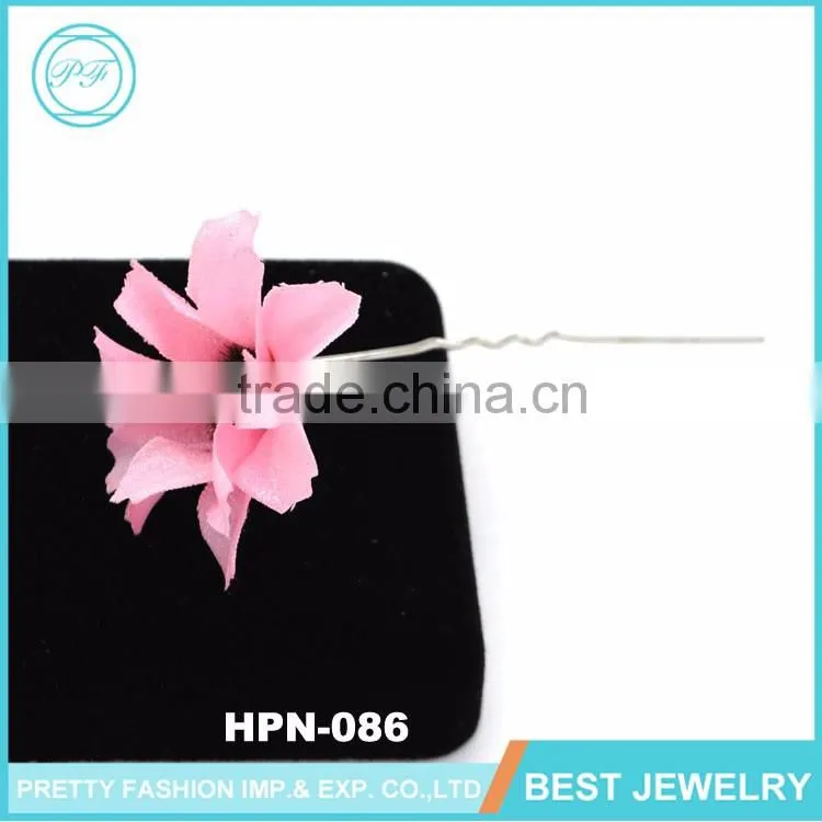 Retro Charm Zinc Alloy Wood Shape Fashion Hair Accessory For Girls
