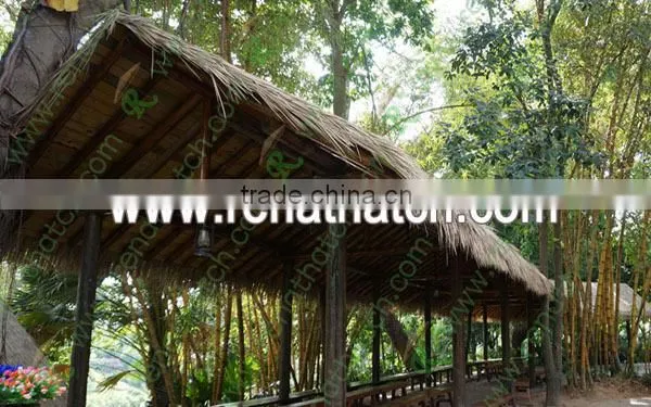 waterproof gazebo roof thatched roof