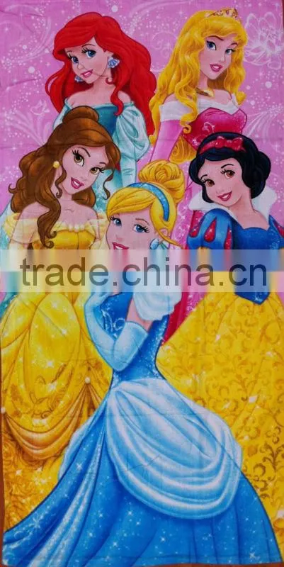 100% cotton reactive printed beach towel stock lots