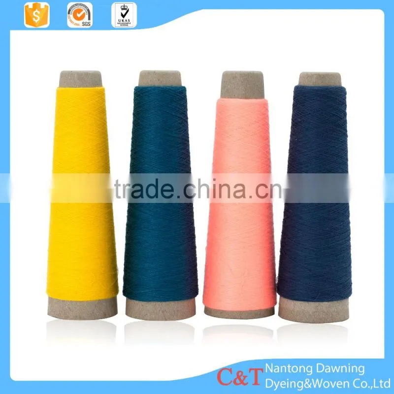 100 polyester dyed yarn from spinning mills