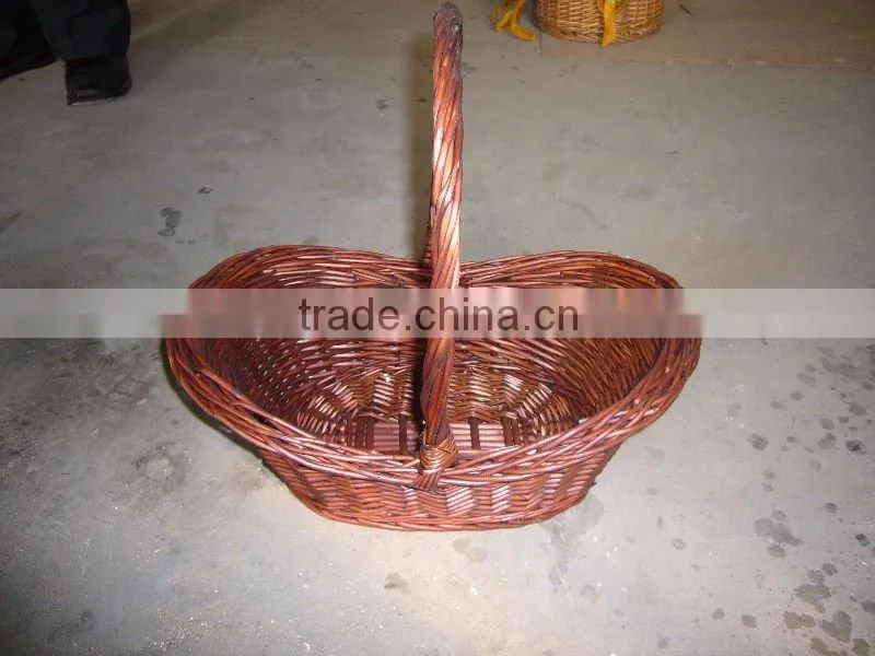 different size and color beautiful willow basket