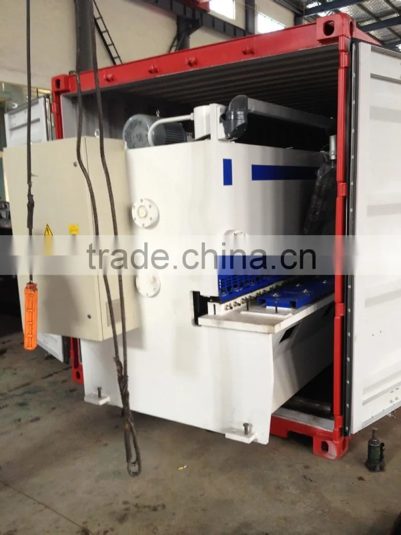 QC11Y-8*3200 mm China supplier Hydraulic Guillotine Shearing Machine, matel sheet cutting machine