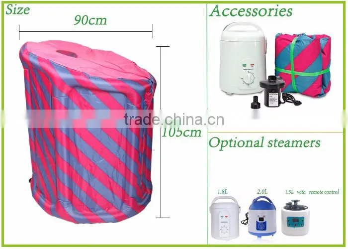 CE SASO Certificate Portable Health Steam Sauna Machines For Sale