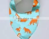Custom Wholesale 100% Cotton baby bibs