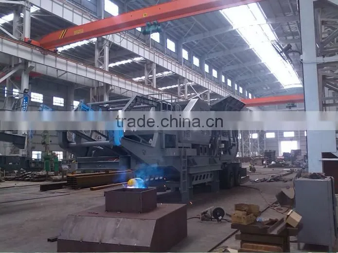 mobile crushing plant, mobile cone crusher, mobile cone cruhser station
