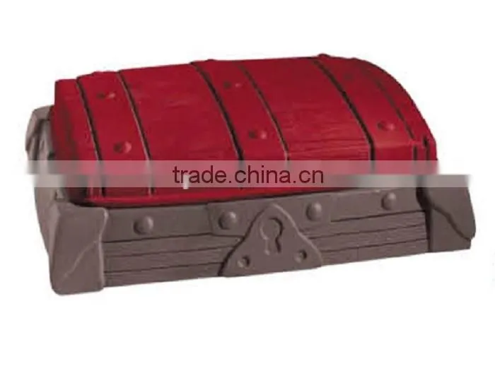 kids outdoor playground garden fun-play plastic sandbox with cover LE.OT.143