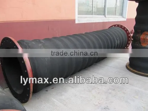6 meter length dredging rubber suction hose 12 inch prices