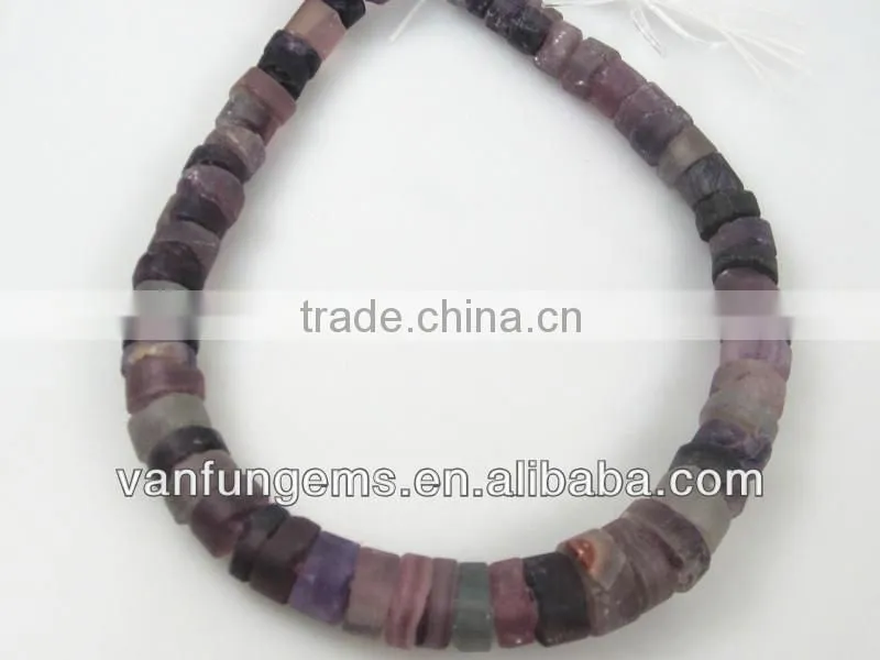 Different Size Fluorite Rough Coin Gemstone
