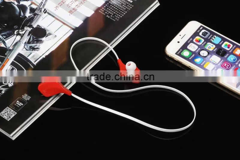 New coming smart wearable device neck back sports bluetooth headset earphone