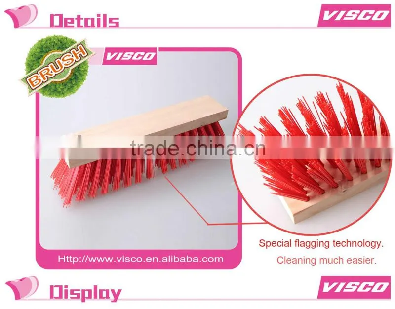 manual broom sweeper,wooden brush, VB9-01-300