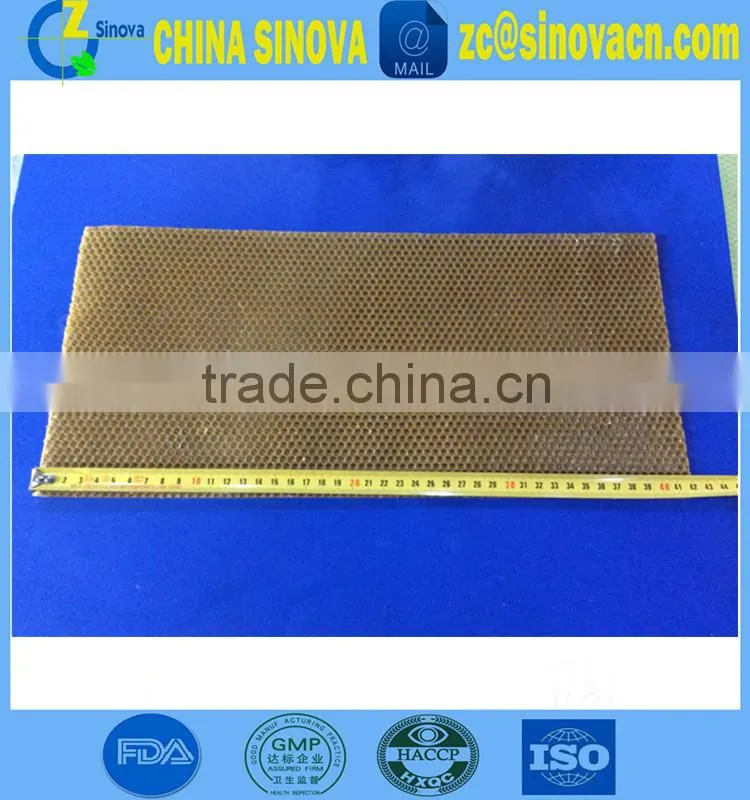 100% pure beeswax foundation sheet for sale