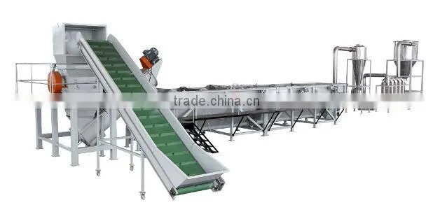 PP/PE Film Washing/crushing / Recycling and drying Line/plastic machines recycling