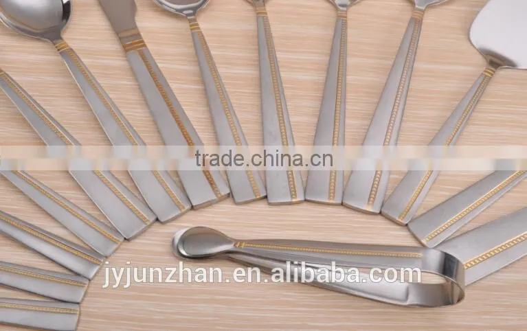 Promotion Cutlery set of food certificate made in Jieyang Junzhan and low price