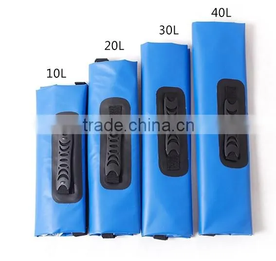 30L kayaking canoeing outdoor sport waterproof dry PVC tarpaulin backpack