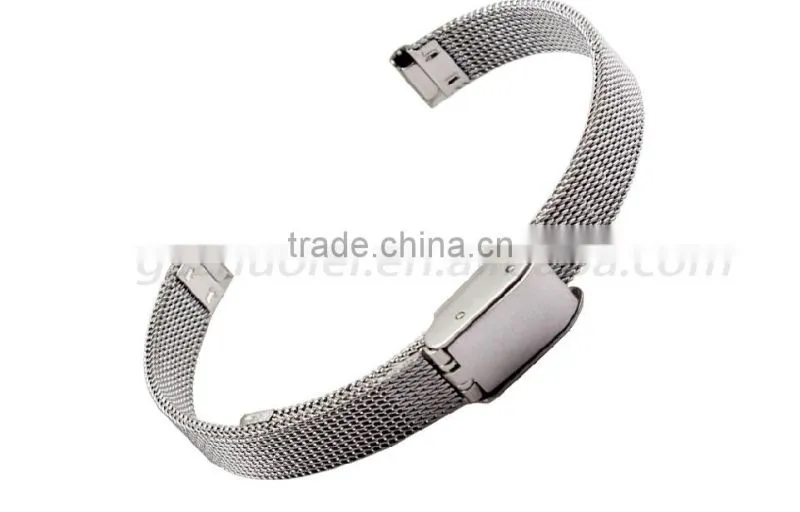 Milanese Classic Buckle Stainless Steel Watchband 8mm 10mm