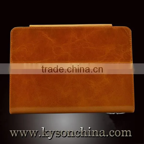 2015 Updated style for iPad case, cat shape leather case for ipad