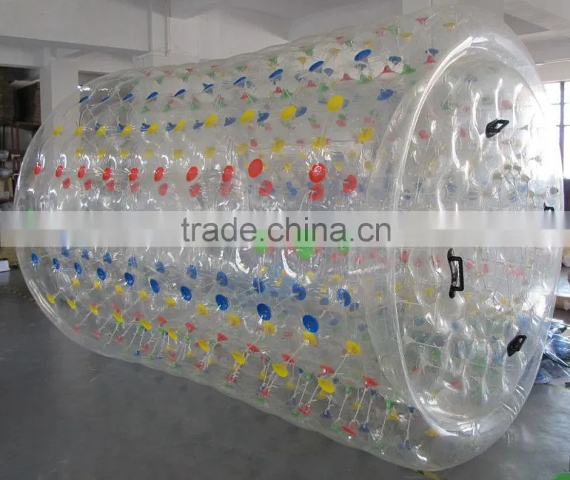 cheap inflatable water roller, customzied size inflatable water walking roller