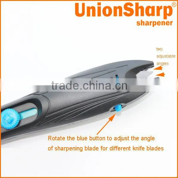Professional serrated knife sharpener