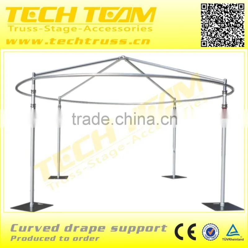 PDP503 Steel Slotted Post Insert For Pipe and drape